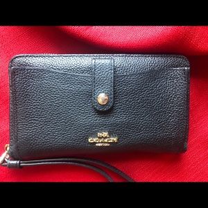 Coach wallet black